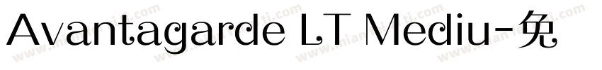 Avantagarde LT Mediu字体转换